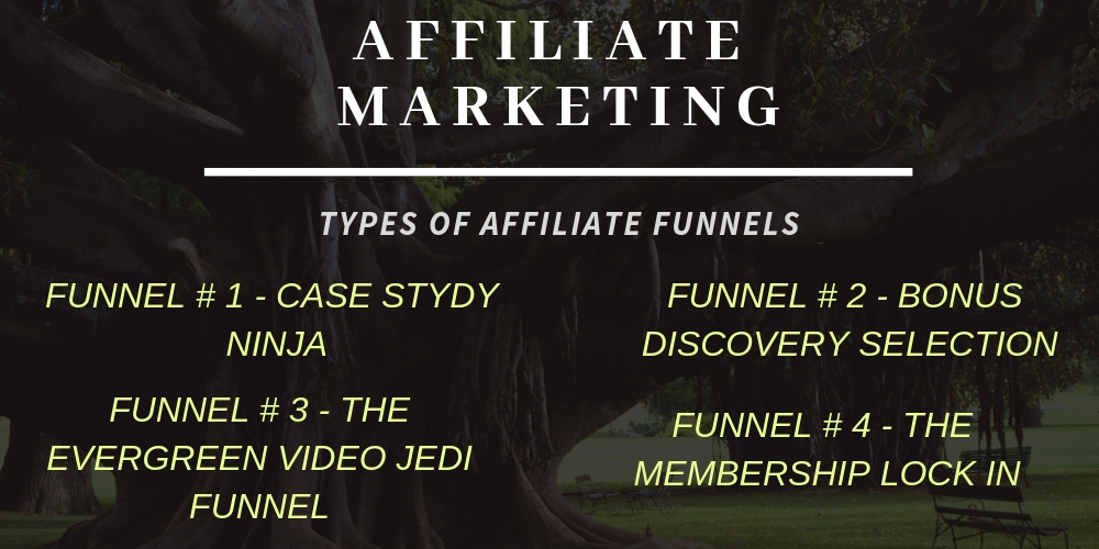 Types of AFFILIATE FUNNELS