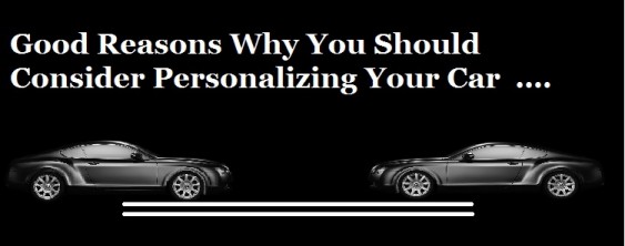 Personalizing Your Car  