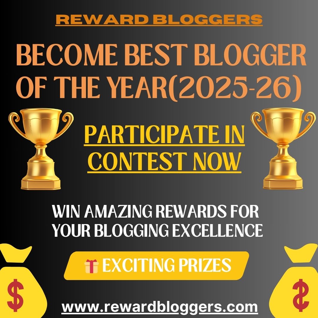 Participate in Best Blogger oF The Year 2025
