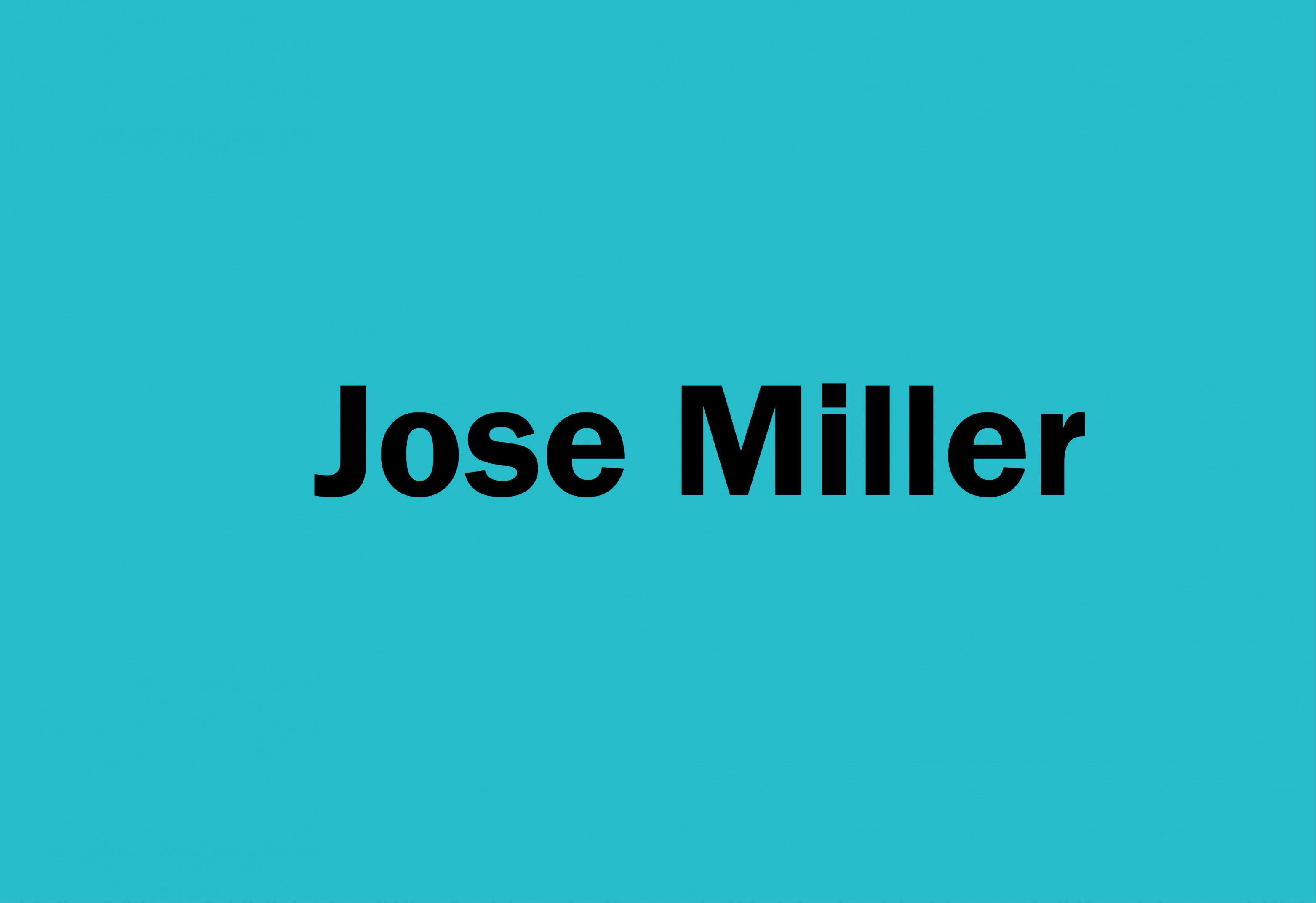 Jose Miller