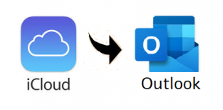 iCloud email to outlook mac