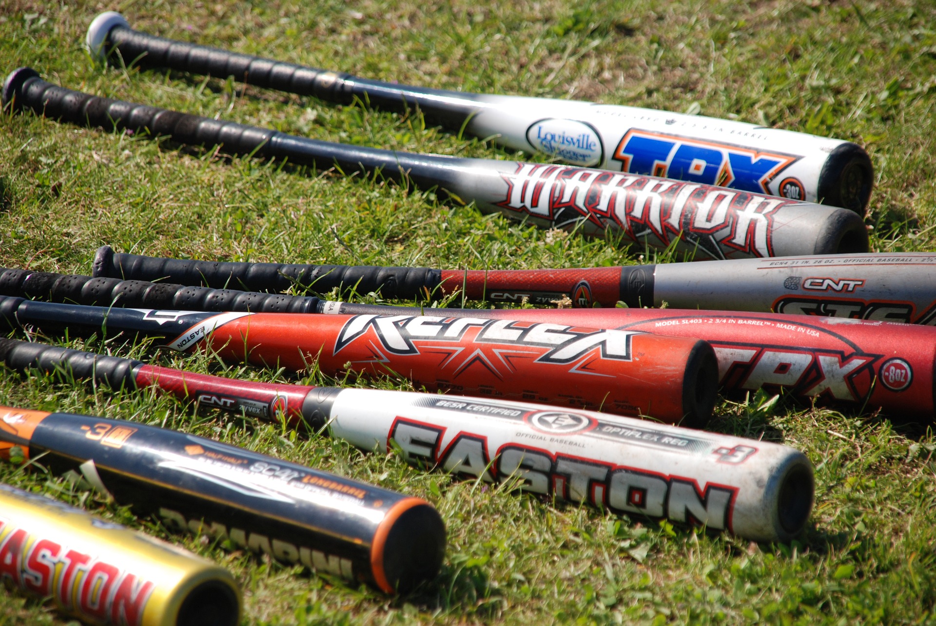 What are metal baseball bats made of?