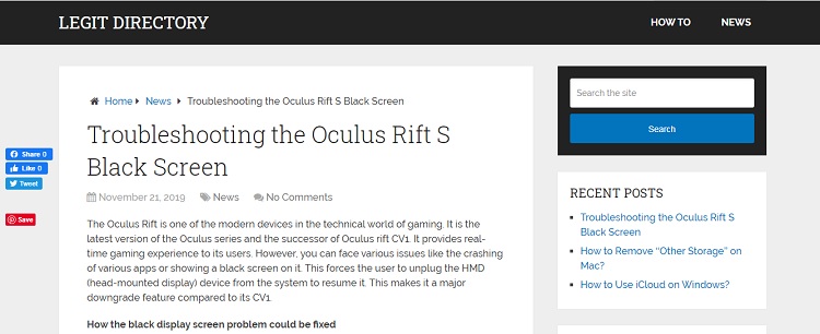oculus rift s troubleshooting