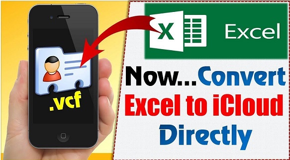how to import contacts to icloud from excel