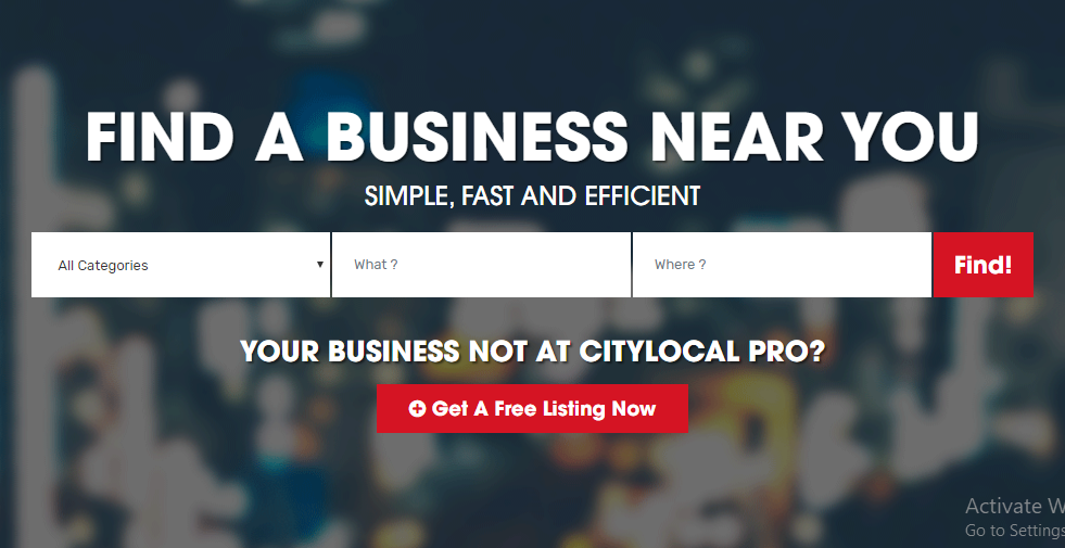 Add business on Citylocal Pro