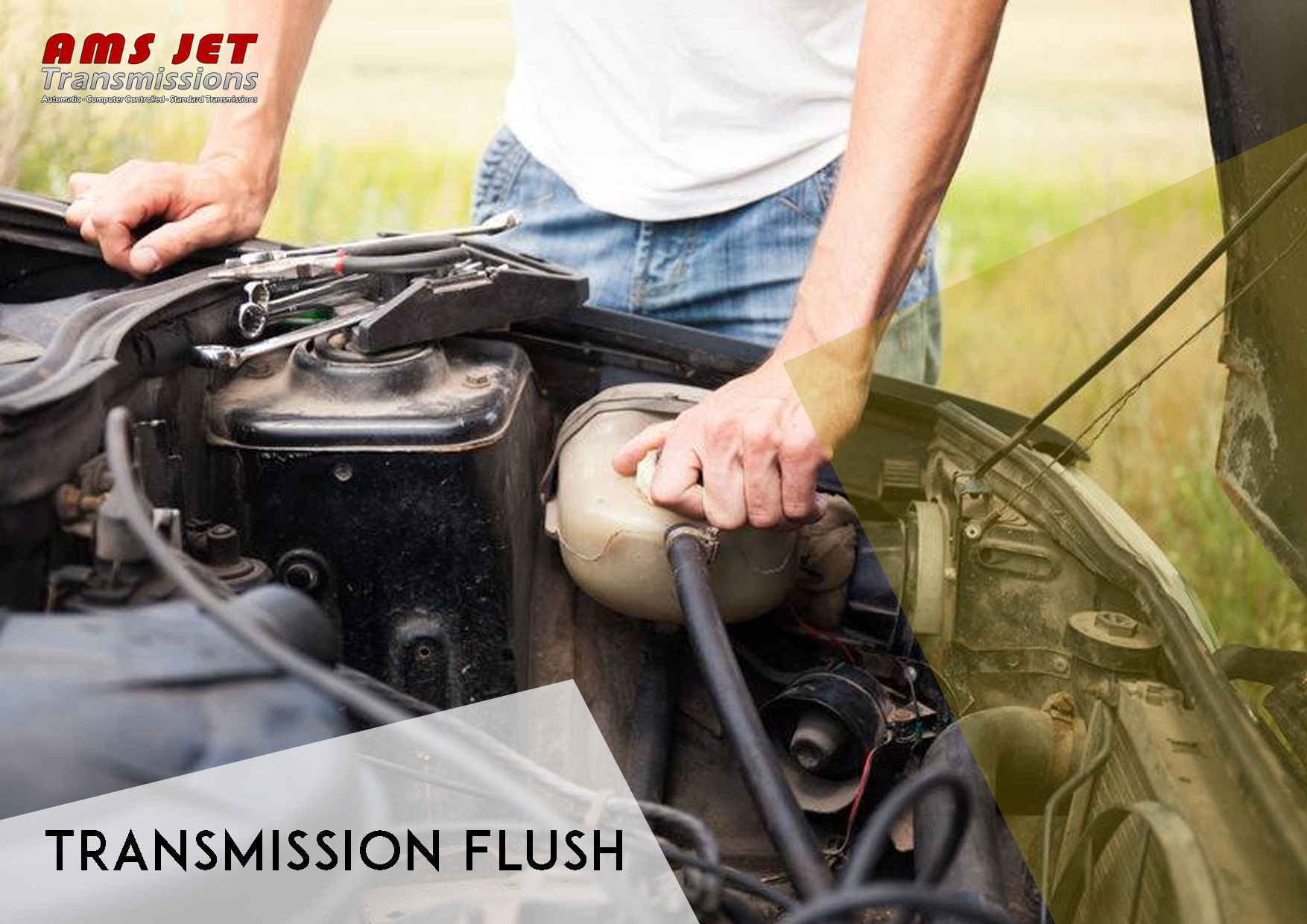 transmission flush, transmission mount