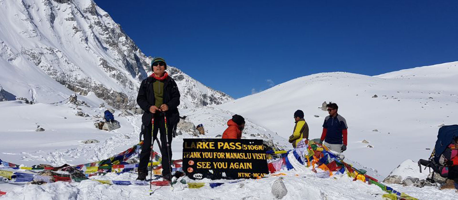 Larke Pass; Highest Point on Manaslu Trekking