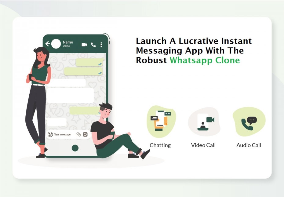 WhatsApp Clone app development 