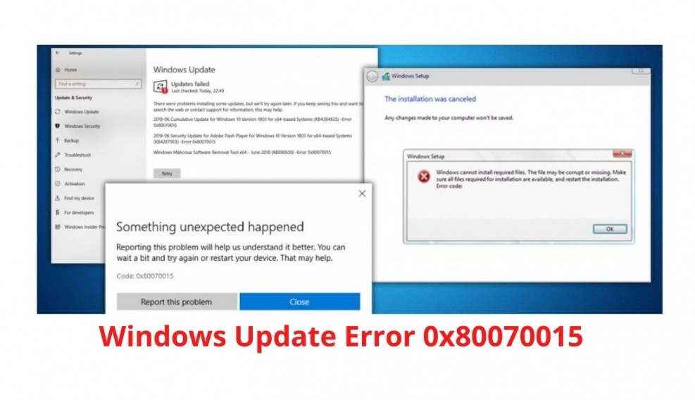 Troubleshoot Windows Error 0x80070015