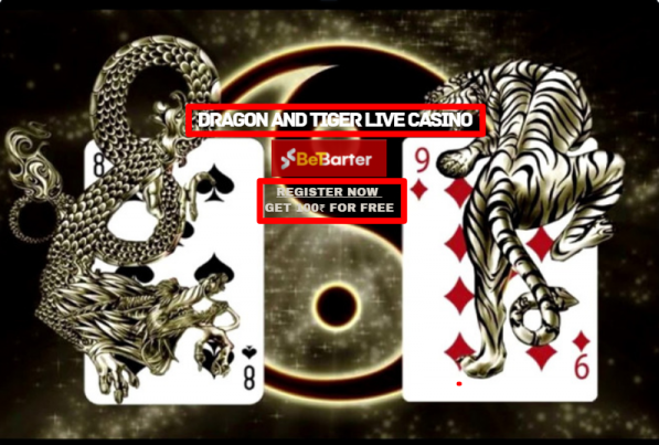 dragon & tiger live casino game