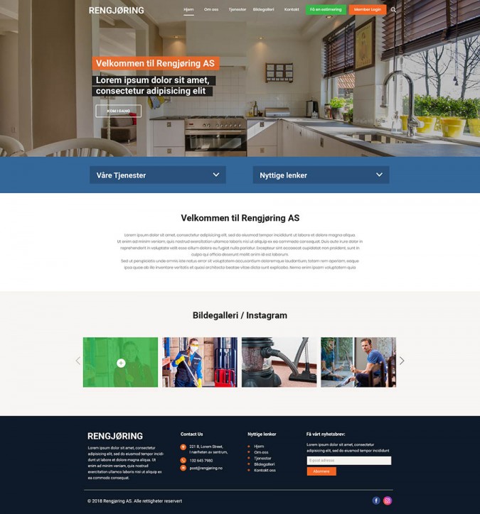 website design