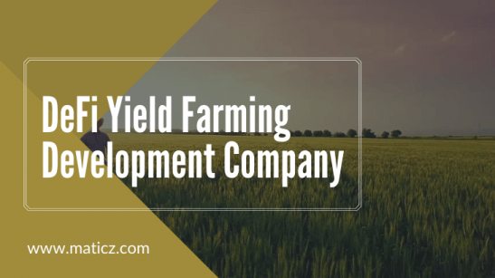 DeFi Yield Farming Development Company 