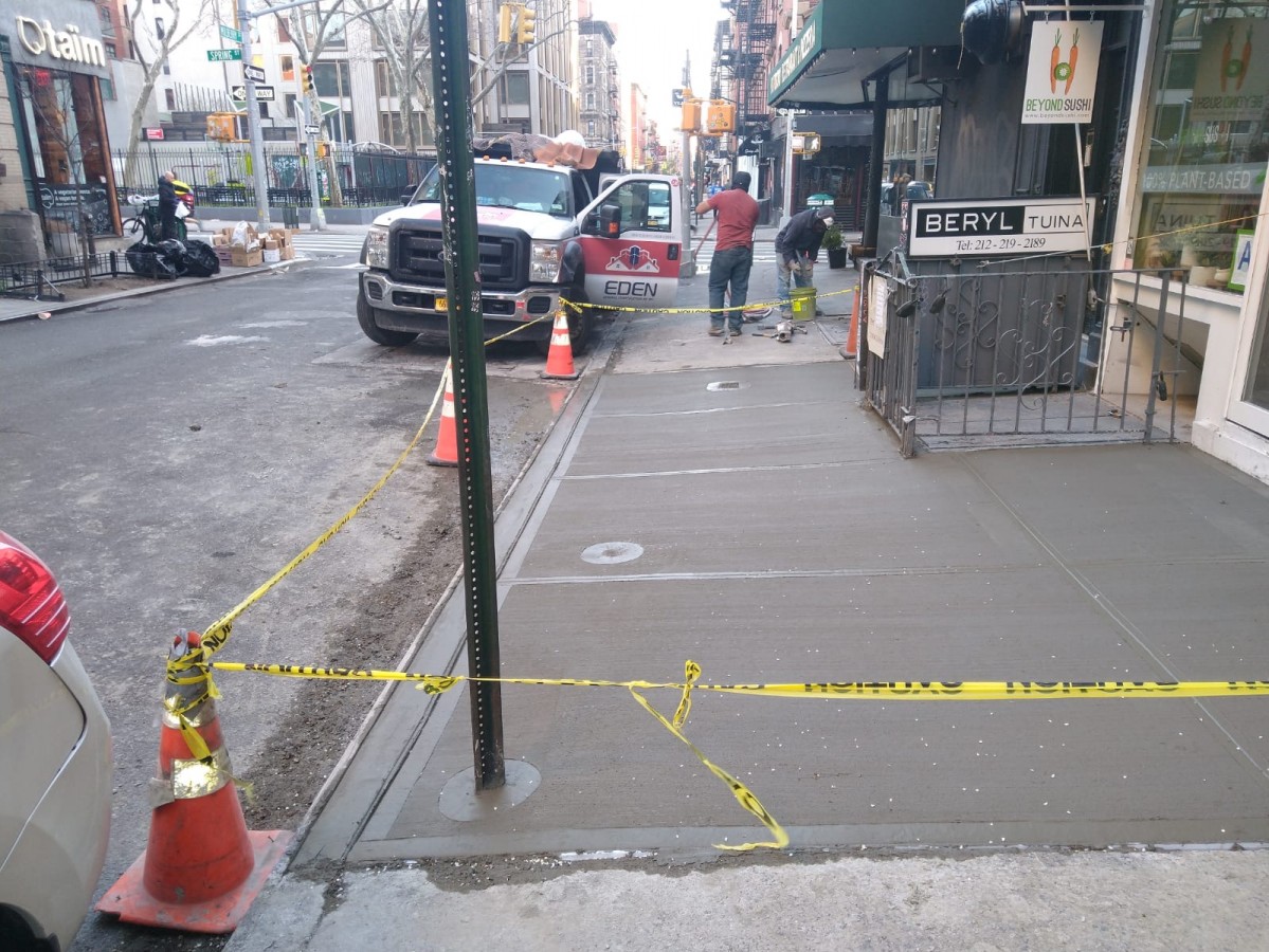 sidewalk repair