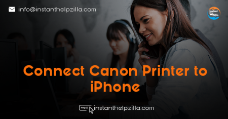 Connect canon printer to iPhone