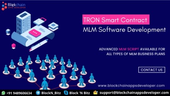 Tron smart contract mlm software 