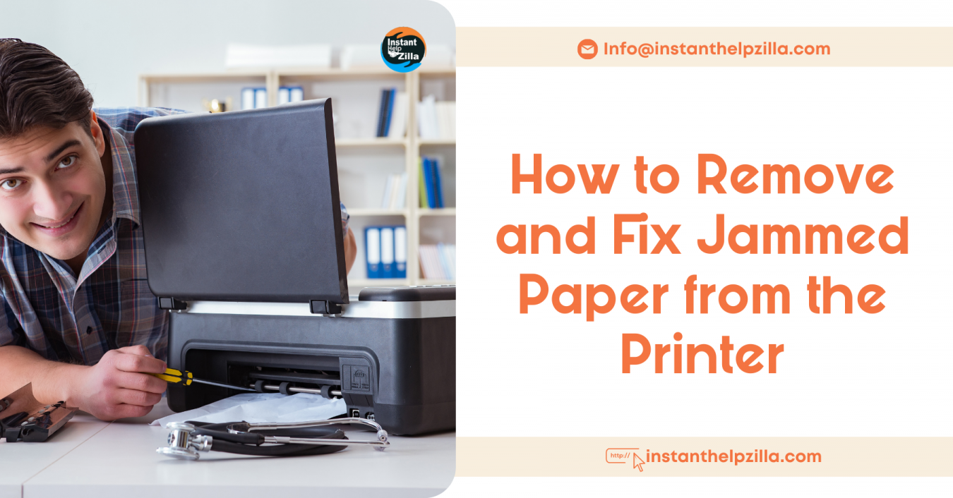 Remove and Fix Jammed Paper from the Printer