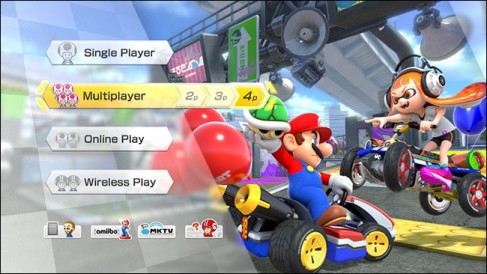 Play Multiplayer Race Mario Kart 8