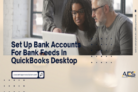 set up bank accounts for Bank Feeds in QuickBooks Desktop