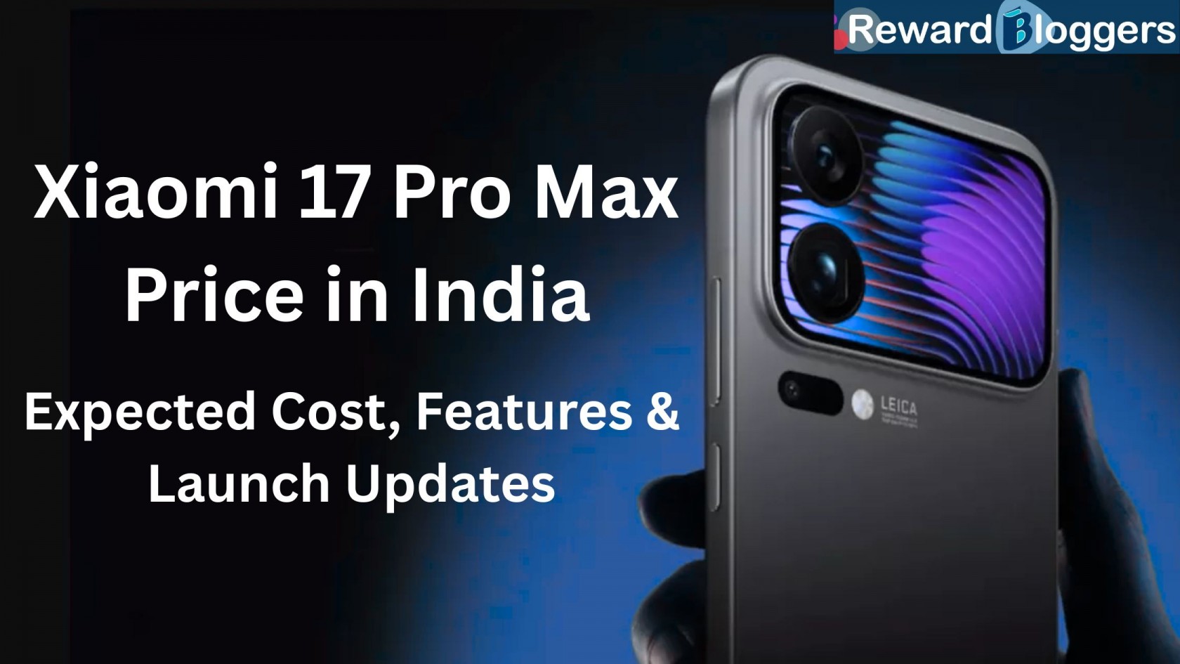 xiaomi 17 pro max price in india
