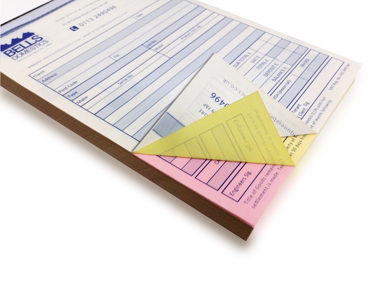 business forms pads