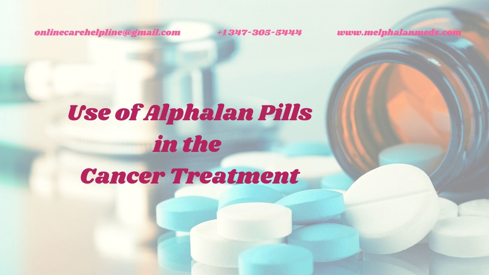 use of Alphalan pills 