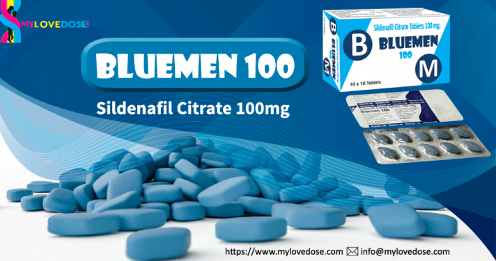 Buy Bluemen 100mg Tablets