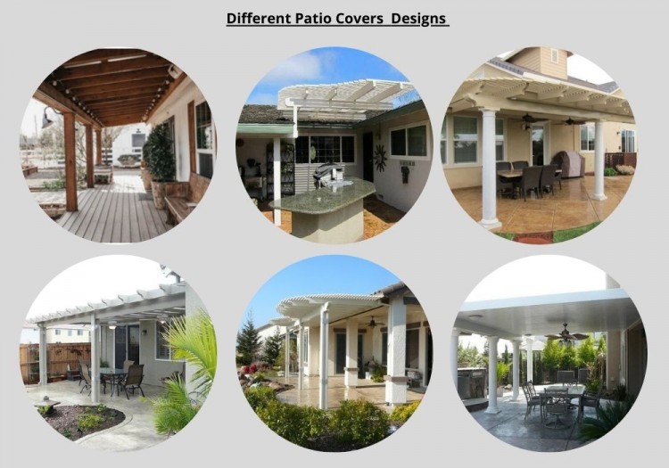 Different patio covers designs 