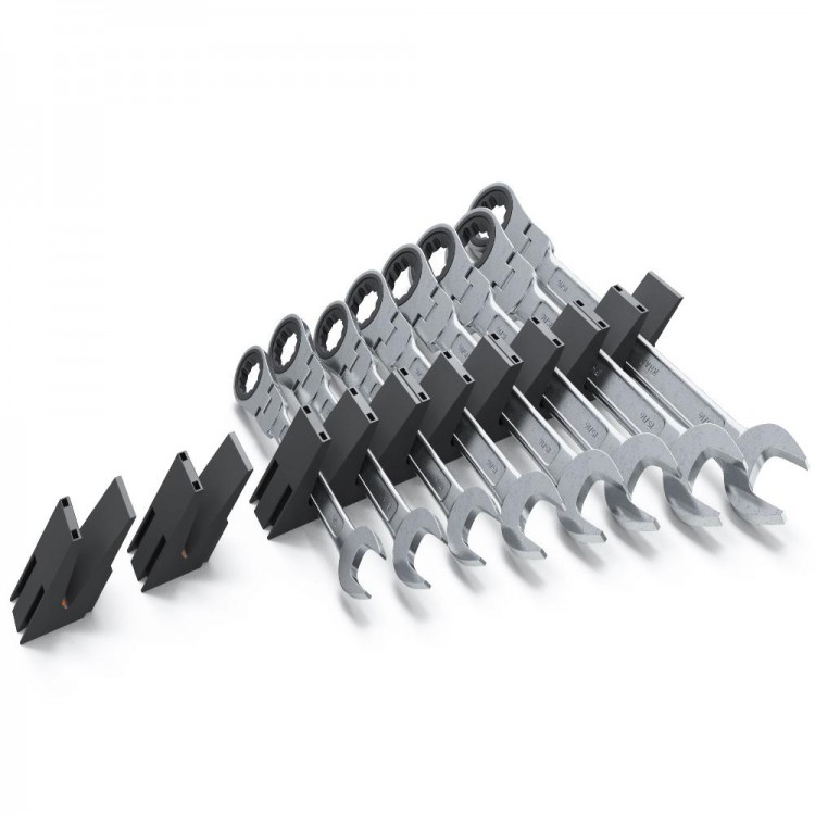 modular angled wrench organizer