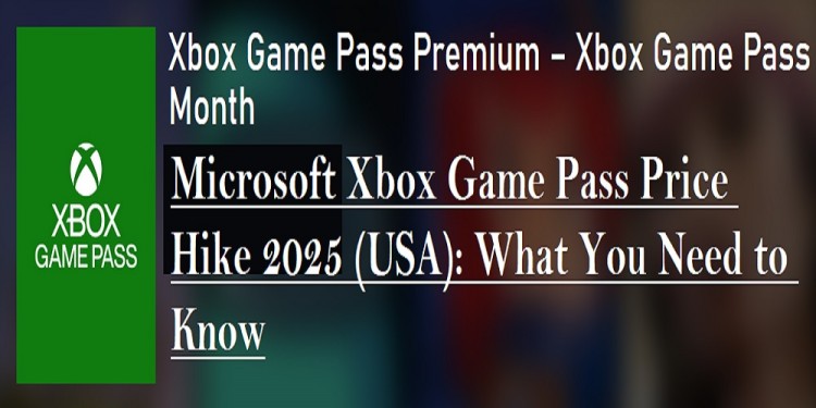 Xbox Game Pass Price Hike