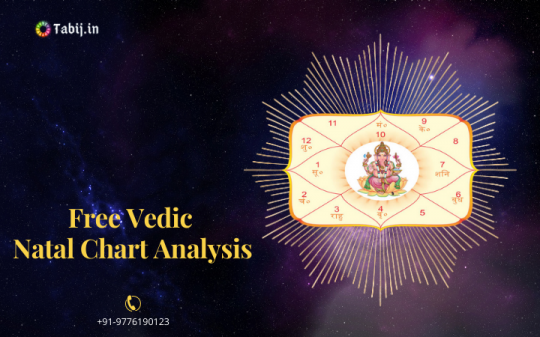 Free Vedic natal chart analysis based on your birth data