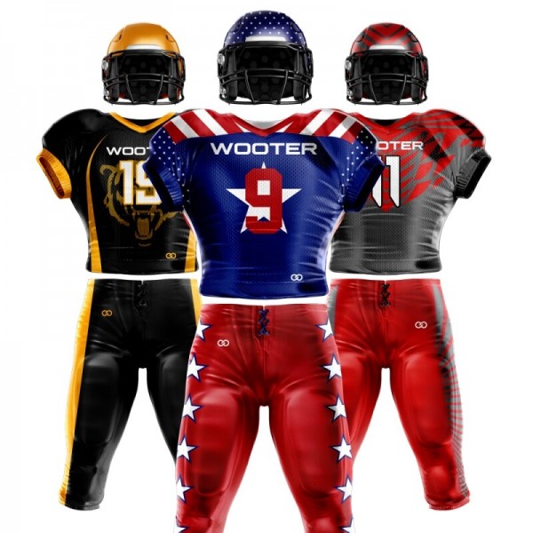 football uniforms