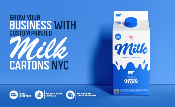 custom printed milk cartons 
