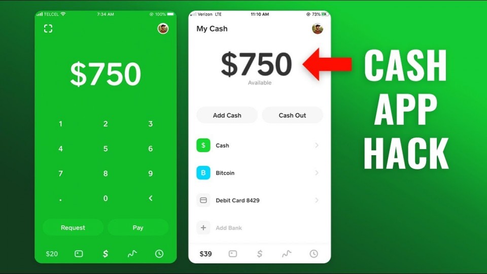 How to get cash from cash app without card information